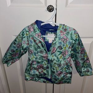 Cat & Jack: 2T Floral Long Sleeve Windbreaker